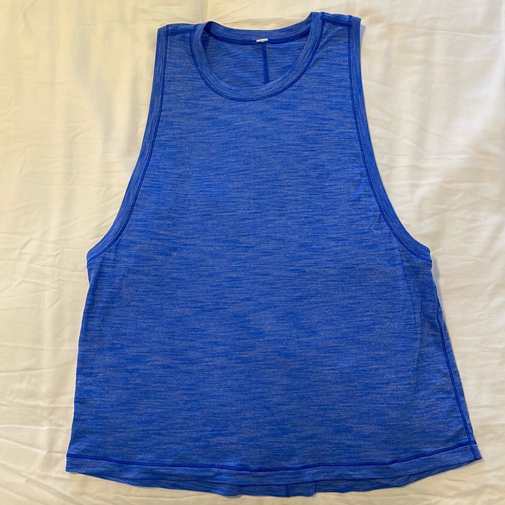 Lululemon Bright Blue Tank Size 4
